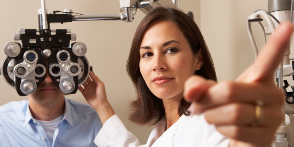 Female Optometrist